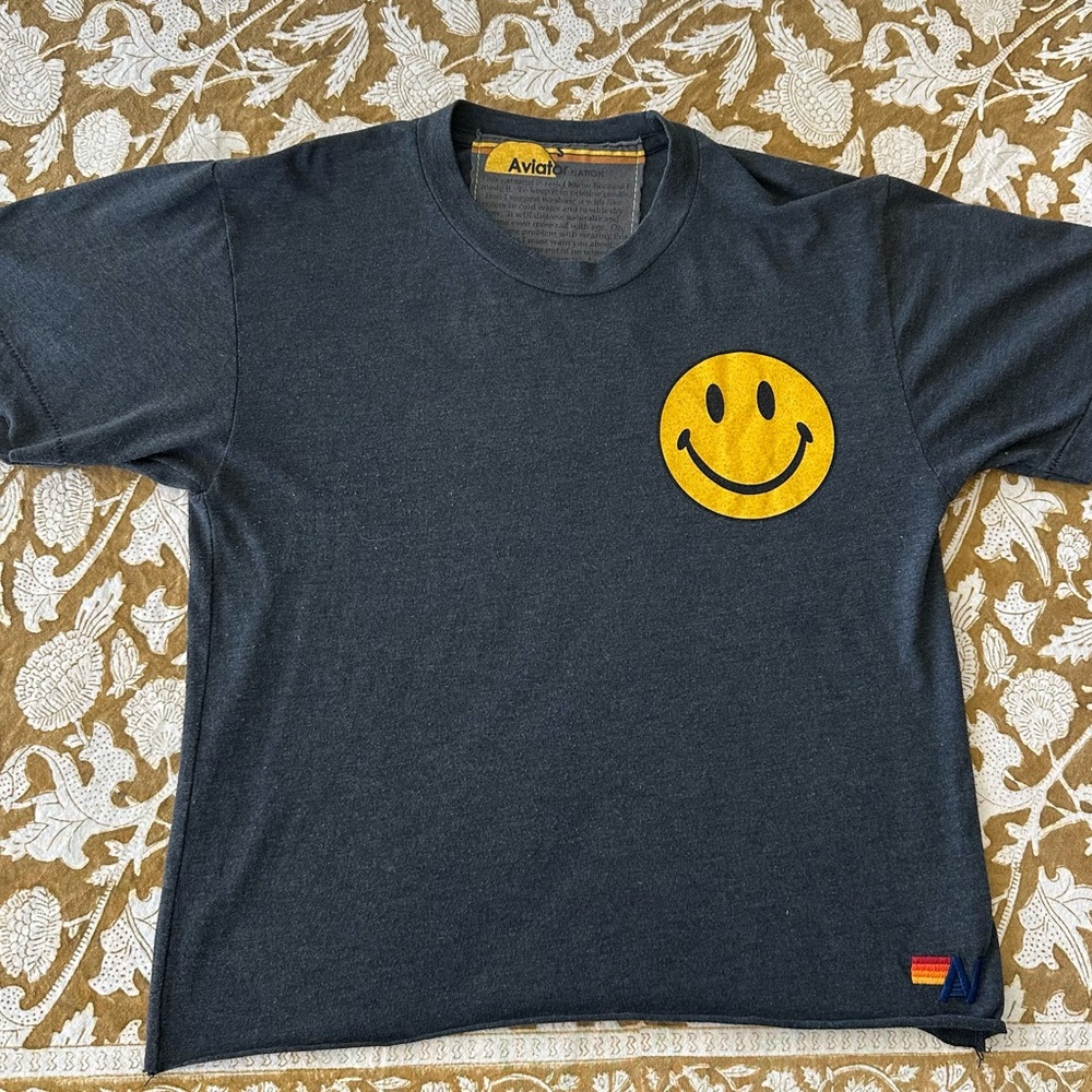 Aviator Nation Smiley tee